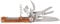 Gerber Taschenmesser mit 8 Funktionen, Multitool mit glatter Klinge, ArmBar Cork, Orange, Edelstahl/Aluminium, 30-001582