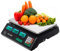 Bonnlo 88LB 40KG Deli Electronic Commercial Price Computing Scale w/LCD Display & Charging Cable for Store, Kitchen, Restaurant Market, Farmer, Food, Meat, Fruit (Silver & Black)