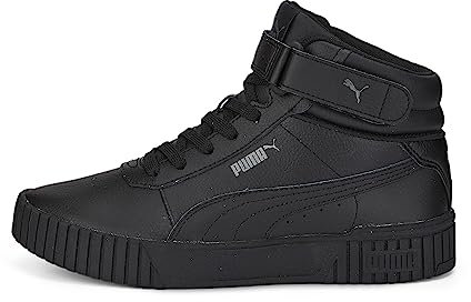 PUMA Carina 2.0 Mid, Sneaker Donna, Black Black Dark Shadow, 38 EU