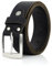 LINDENMANN Gürtel Herren Büffelleder 40 mm schwarz, Farbe/Color:schwarz, Size US/EU:Bundweite 140 cm Gesamtlänge 155 cm W 55 XXXXL