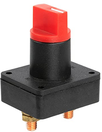 Battery Switch Isolator Switch Car Van Truck Boat Battery Power Disconnect Rotary Isolator Kill ON OFF Switch 300A
