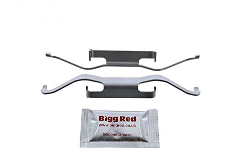 Bigg Red - Brake Pad Retaining Spring Kit - Compatible with, Front Left & Right