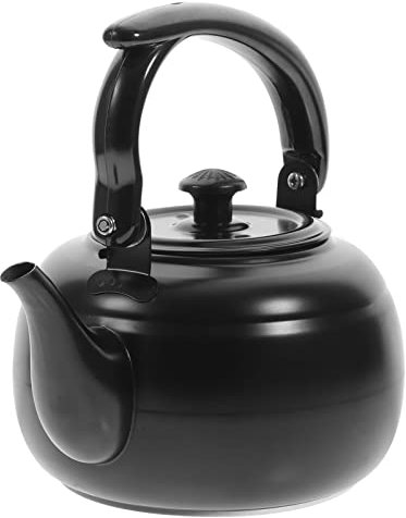 PATKAW Wohnkultur Alten Wasserkessel Teekocher Herd 1L Teekocher Camping Wasserkocher Camp Kaffeekanne Wasserkocher Mit Abnehmbarem Ei Für Die Küche Wasserkessel Induktionsherd Vakuum