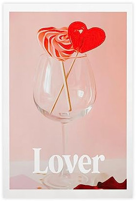 Vintage-Poster, Motiv: Swift Lover, Albumcover-Poster, Mädchen-Wandkunst, Dekordruck, Leinwandposter für Zimmer, ästhetisch für Jungen und Mädchen, Schlafzimmer-Dekor, Unrahmen: 30 x 45 cm