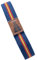 MIBANDERA Pulsera Bandera España Hombre Mujer. Pulsera España Elástica. Pulsera Cuero Tela España (Azul Bandera España - Virgen del Pilar)
