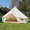 Latourreg Outdoor Wasserdicht 4M 5M Glamping Bell Zelt Deluxe Jurten Zelt für Camping (4M Oxford-Bell Zelt)