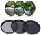 ND Filters Set, HD Multi Layer Coating, Anti Overexposure, for Shooting Accessory (62mm)
