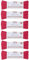 GLOREX 6 9400 505K - Raffia Edelbast, 6 Bündel je 20 m matter Bast, Pink - zum Basteln, zur Dekoration oder für Gestecke, Sträuße und andere floristische Arbeiten