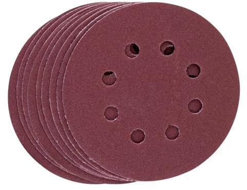 Scheppach 9-tlg. Schleifpapier-Set | Ø125 mm | Körnung 80, 180, 240 jeweils 3x Scheiben | passend zu Scheppach Excenterschleifer C-OBS125-X