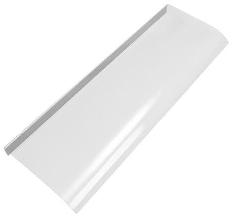 Clear Door Awning Polycarbonate Door Canopy Window Rain Shelter Cover Transparent Porch Canopy Awning for Window Patio UV Protection (40 * 100/15.75 * 39.4in)