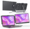 LivElect 14 Laptop Screen Extender, Dual Laptop Monitor Extender, 1080P FHD Portable Monitor Built-in Speaker & Back-Stand Fit for Laptops 13-16.5, Plug & Play Suit for Win Mac Android