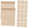 OKUMEYR 100Pcs Disposable Drawstring Tea Filter Bags Unbleached Paper Tea Infuser Bags for Loose Leaf Tea Cold Brew & Herbal Teas Light Brown Tea Strainers