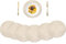 6 Piezas Mantel Individual, Mantel Individual Redondo, Bajoplatos De Mesa, Manteles Individuales Lavables, Salvamanteles Individuales, Redondo, Dorado, Apto para Cocinas, Restaurantes, Fiestas, Bodas