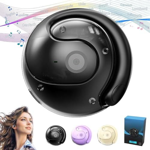 mzvoo Hy-t26 Pro Wireless Bluetooth Translation Earbuds,language Translator Device,ai Translator Earbuds,Equipped with AI App, Translation Headphones Support 75 Languages, HiFi Stereo Sound