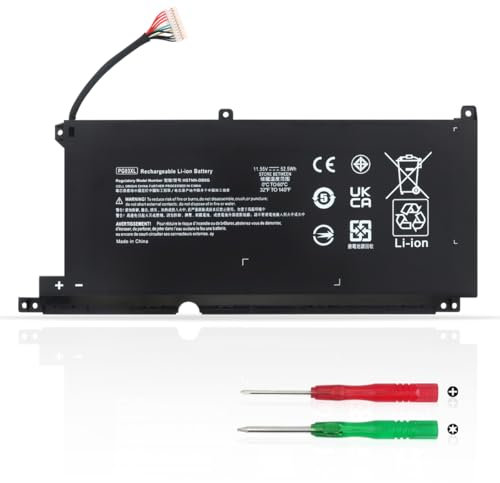 KXRSII 52.5Wh PG03XL Batteria per HP Pavilion Gaming Laptop 15-DK 15T-DK 15-EC 15-DK0XXX 16-A0032DX 15-DK0055NR 15-EC0013DX 15-EC1073DX 15Z-EC200 16-A0035NR 15-EC0003NG 15-EC0007NF 15T-DK200 Series