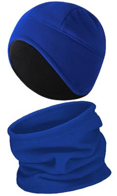Winter Mütze Hut Schal Set winddicht Ski-Schädel Cap Halswärmer Gamasche Gesicht Schal, balu, 0