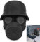 Abdeckkappe für Anhängerkupplung, Schutzkappe Anhängerkupplung Gasmaske Helm Form, Anhängerkupplung Abdeckung Lustig, Staubdicht Wasserdicht, für 50mm Kugelkopf Anhänger Anhängerkupplungen (Schwarz)