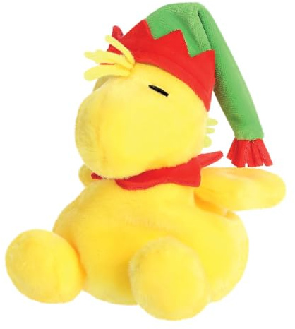 AURORA, 40523 Peanuts Palm Pals Elf Woodstock 12,7 cm, Plüschtier, Gelb