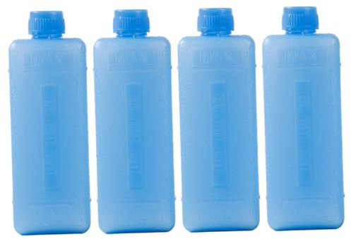 Long Lasting Freezer Blocks, Ice Packs, 4Pcs Small Resuable Long Lasting Freezer Blocks, Portable Cooler Ice Packs Keep Cool for Outdoor Travel Camping