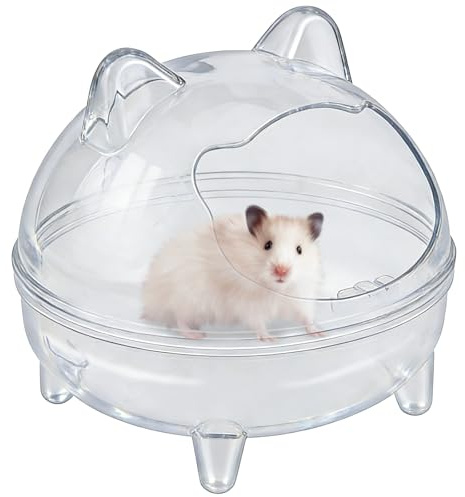 Baignoire Pour Hamster, Bac À Sable Pour Rongeur Boîte De Bain Transparente