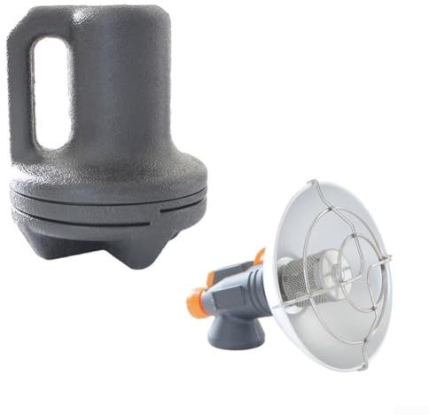 Portable Propane Heater Camping Gas Stove Outdoor Butane Warmer with Adjustable BTU Output High Altitude Ignition Magnesium Alloy(Camping heater)