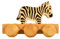 DREWA Dschungeltier - Zebra - Laufteil für DREWA Kugelbahnen