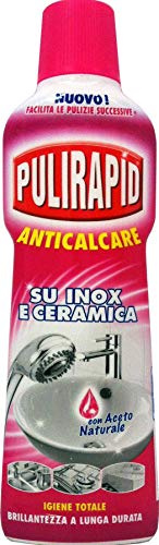 16 x PULIRAPID Anti-calcaire Liquide Vinaigre 500 Ml