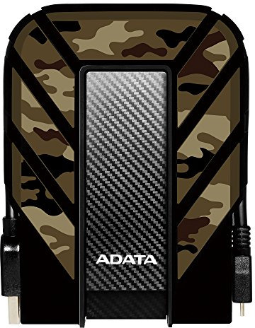 ADATA HD710M Pro - 2 TB, externe Festplatte mit USB 3.2 Gen.1, IP68-Schutzklasse, camouflage, 2tb