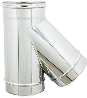 Raccordo a Y braga MF codino M inox 250mm 5 decimi AISI 304
