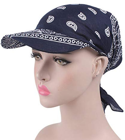 Amorar Damen Baumwolle Beanie Kopftuch Schal Bandana Hüte Retro-Stil Sonnenhut Golf Tennis Baseball-Mütze Turban Kopfbedeckung Headwear Kopf Wraps Sonnenblende Kappe