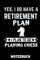 YES, I DO HAVE A RETIREMENT PLAN I PLAN TO GO PLAYING CHESS NOTIZBUCH: DIN A5 Notizbuch KARIERT Schach Buch | Schach spielen | Schachbuch für Anfänger ... | Brettspiel | Einsteiger Geschenk