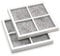 HQRP 2-pack Fresh Air Filters for LG Refrigerators LT120F / ADQ73214404 / ADQ73334008 / ADQ73334003 Replacement