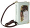 Well Read Co Crossbody Handtasche für Buchliebhaber - Alice im Wunderland Türkis, Veganes Leder, Groß