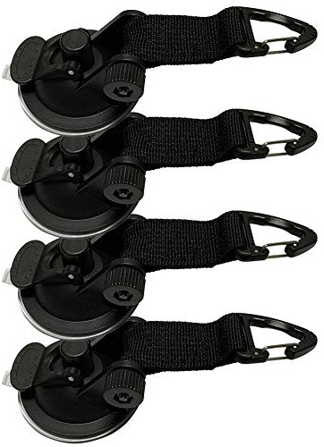 ZDYS Crochet de fixation à ventouse, bâche de camping comme auvent latéral de voiture, bâche de piscine universelle