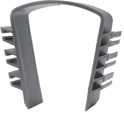 LTG PRO 12 Pcs Fence Panels Noise Stoppers Garden Fence Wind Anti Rattling Clips (Dark Grey)
