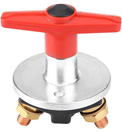 Kuuleyn Battery Cut Off Switch, 12V-60V 300A Car Universal Fixed Key Battery Cut Off Switch Disconnect Power Isolator