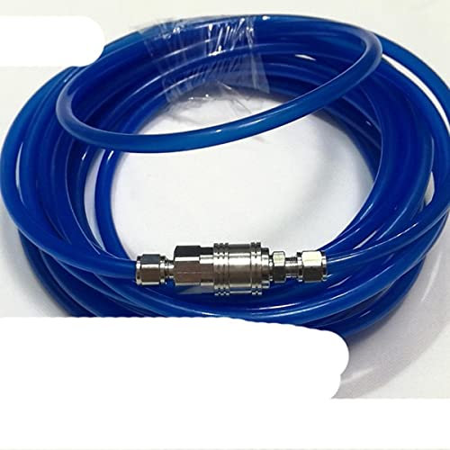 5 10 15 20 Meter / LOS Blaue PU-Trachea 6X4 mm Polyurethan-Luftkompressorschlauch Luftkanal 6 * 4 mm Mit MINI European Connector-OD 6 mm ID 4 mm, 15 Meter