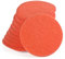 Wfix vello di levigatura con gancio e anello per levigatrici rotorbitali 150mm P600-700 fine - arancione | 10 pezzi | spugna di levigatura/lucidatura 150mm per metallo, pietra, legno, plastica