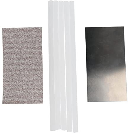 Repair Candle Set - Ausbesserungsstifte Set weiß - Metallklinge + Ausbesserungsstifte - Silikonschleifpapier