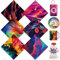 WOWOCUT Infusible Transfer Paper Sheets, Colored Heat Transfer Paper 6 Packs, 12 X12 Sublimation Sheet für, DIY T-Shirt für Mädchen, Tassen, Canvas Tote