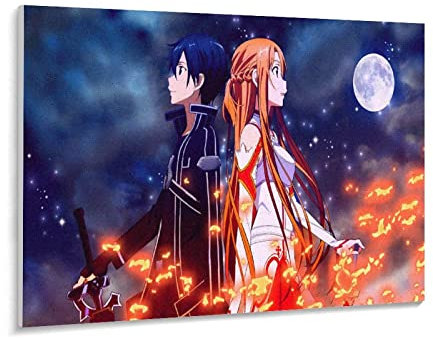 1000 Teile Puzzle für Erwachsene - Anime Sword Art Online, Jungen Mädchen Lernspiel für Teenager - Holiday Challenging (50x70cm-s26x)