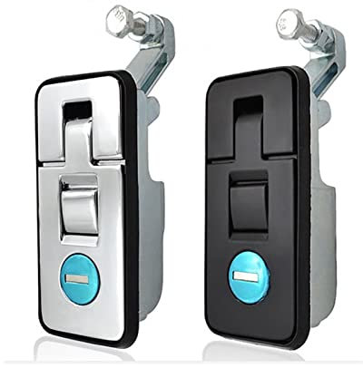 Compression Lock Latch Handle for Toolbox Camper Trailer Truck Caravan Lock Canopies Motorhome Lock Suitcase Luggage Lock 1Pcs (Color : 109mm Silver)
