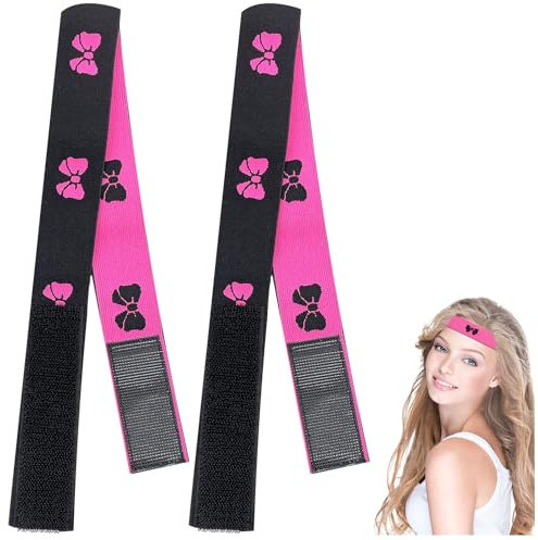 Wig Bands for Melting Lace Women,2 PCS Elastic Melt Band for Wigs,Adjustable Wig Melting Bands to Hold Wig in Place