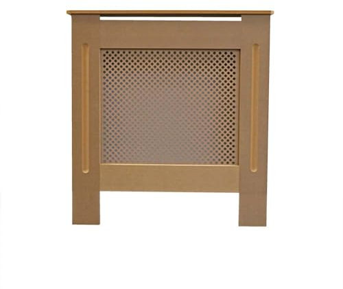 Airwave Radiator Cover Diamond Style Unpainted MDF Radiator Heating Cover (Small)
