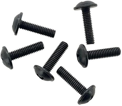 M4 x 12mm TV Stand Bracket Mounting Type C Screws for Haier Hitachi JVC Philips Sharp (Pack of 5)