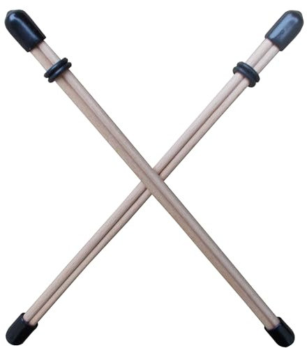 Vegane Nippelsticks aus Buchenholz 1Paar B-34