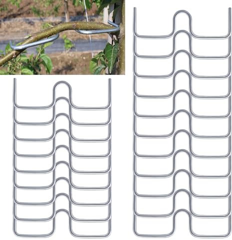 20 Stück Astspreizer M10cm Pflanzenstützen Astspreizer für Obstbäume Aststütze für Obstbäume Aststütze Astklammern für Obstbäume Astklammer Aststütze Nivellieren von Ästen Kirschbaum Apfelbaum