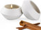 Autumnlife Duftkerze im Keramik - 2x150g Handgemachte Kerzenset Mit Langhaltendem Blumenduft, Natürliches Aromatherapie Geschenkset Ideal für Geburtstag, Weihnachtsgeschenke