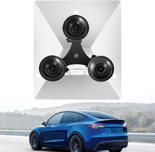 Zinweyton Sonnendach Saugnapfhalterung für Starlink Mini, Auto Montageset für Starlink Mini, 1/4 Zoll Mutter Saugnapf Halterung mit Adapter für Autofenster und Sonnendächer