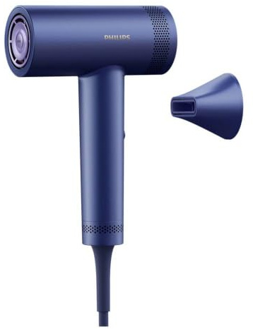 Philips BHD839/00 Secador de pelo 1400 W, 7 ajustes de calor, azul
